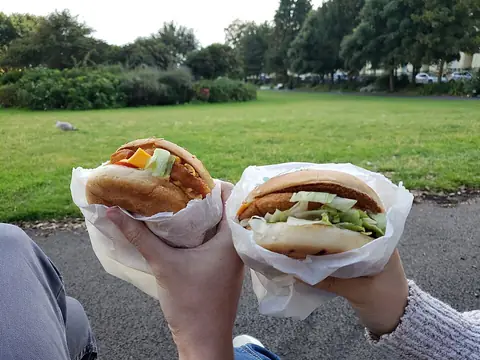치킨버거 세트