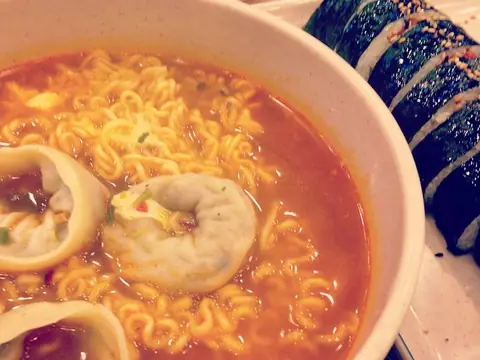 만두라면