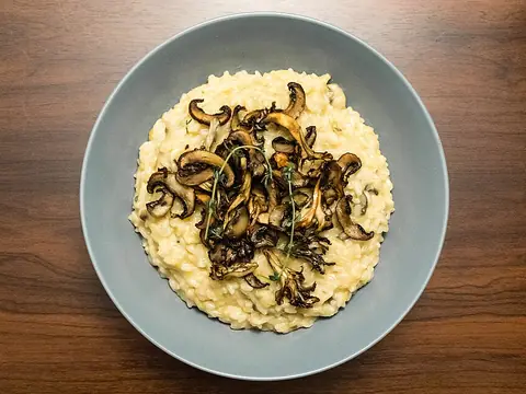 버섯 리조또