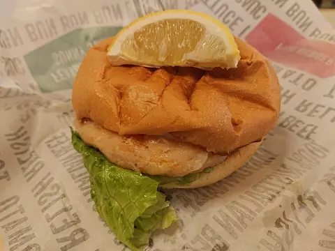 새우버거 세트